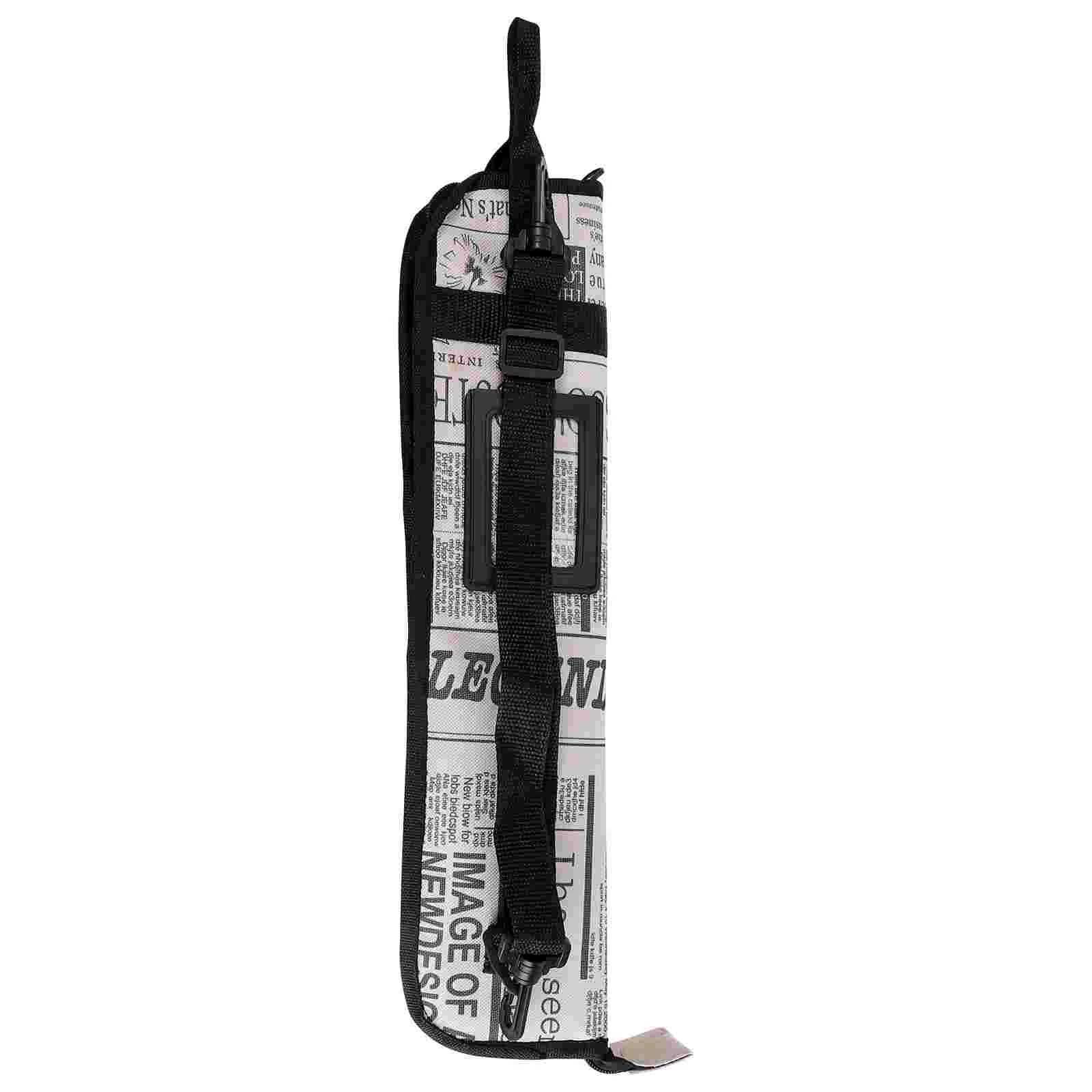 

Bag Drumstick Drum Stick Mallet Holder Drumsticks Mallets Sticks Bags Storage Casecontainer Carrying Hangable Protable Capacity