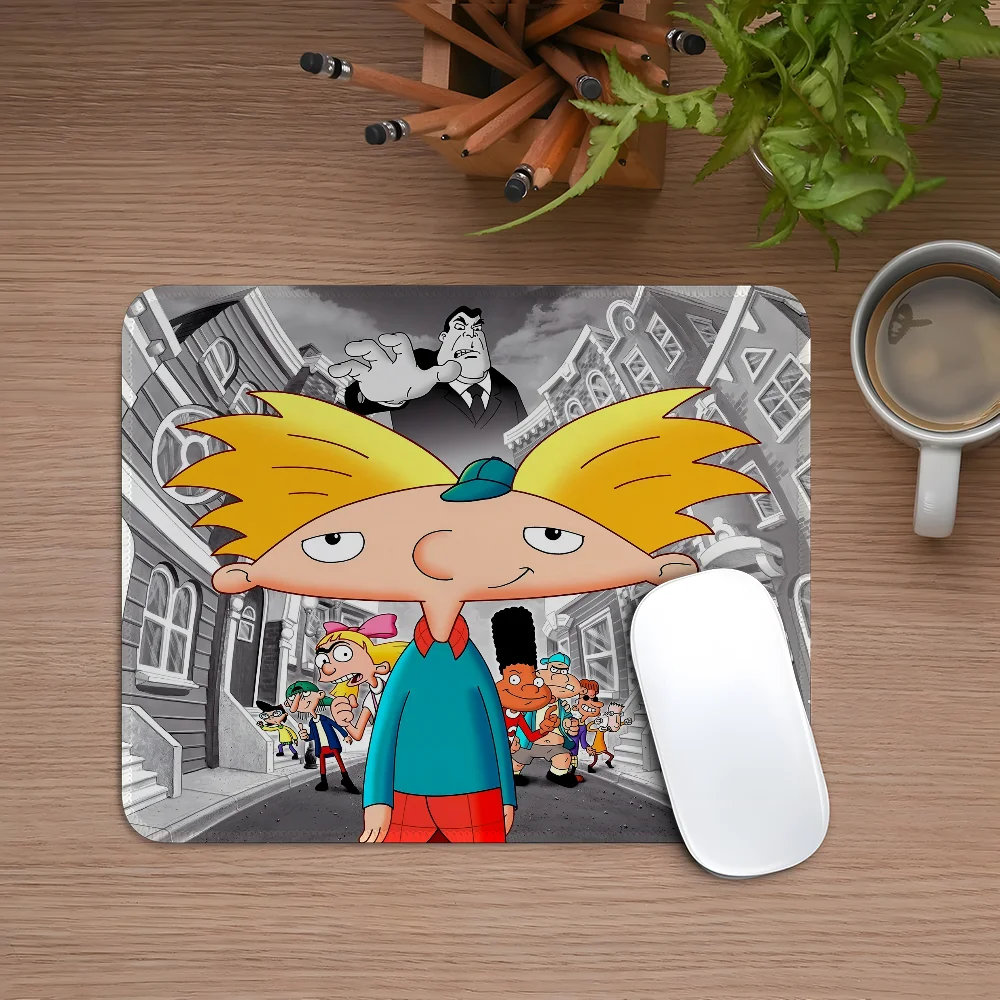 Фото Коврик для мыши с рисунком H-Hey A-Arnold, моющийся коврик для мыши с краями швов, прочный настольный ноутбук, офисный игровой коврик для ПК XXL, коврик для мыши 180X220/200X250/250X290 мм №2