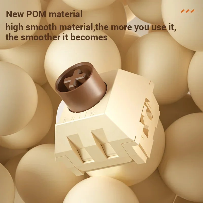 Kailh BOX мороженое коричневый переключатель Pro Advanced 5 контактов RGB SMD 37g Клавиатура MX