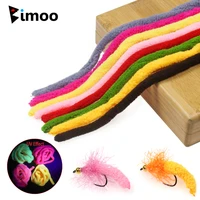 bimoo 8meters uv fly tying mop chenille mop fly stonefly emerging caddis nymphs egg fly trout fishing lures fly tying material