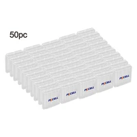 50pc pkcell aaaaa battery box holder case plastic portable box for aa aaa rechargeable primary battery