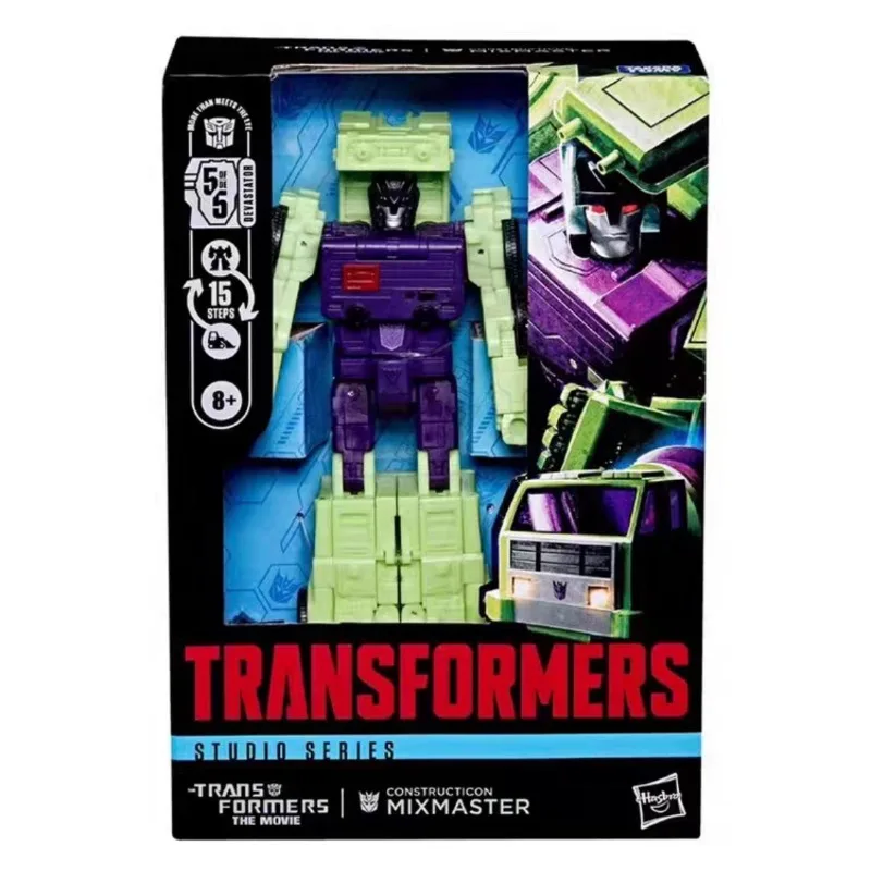 Фото Новая оригинальная фигурка Hasbro Transformers Classic Toys Studio Series SS86 Voyager Mixmaster №4
