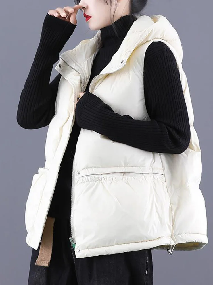NoEnName_Null casacos mulher plus size women clothing invierno mujer sobretudo CN(Origin) Regular White duck down nylon Casual