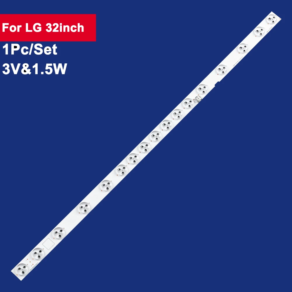 1Pc 562mm For LG 32inch LED Backlight TV Strip 17Leds 3V&1.5W 17PKG REV 32ME303V/F7 32ME303V/F7 32W17S1P LF320EM4 LF320EM4F