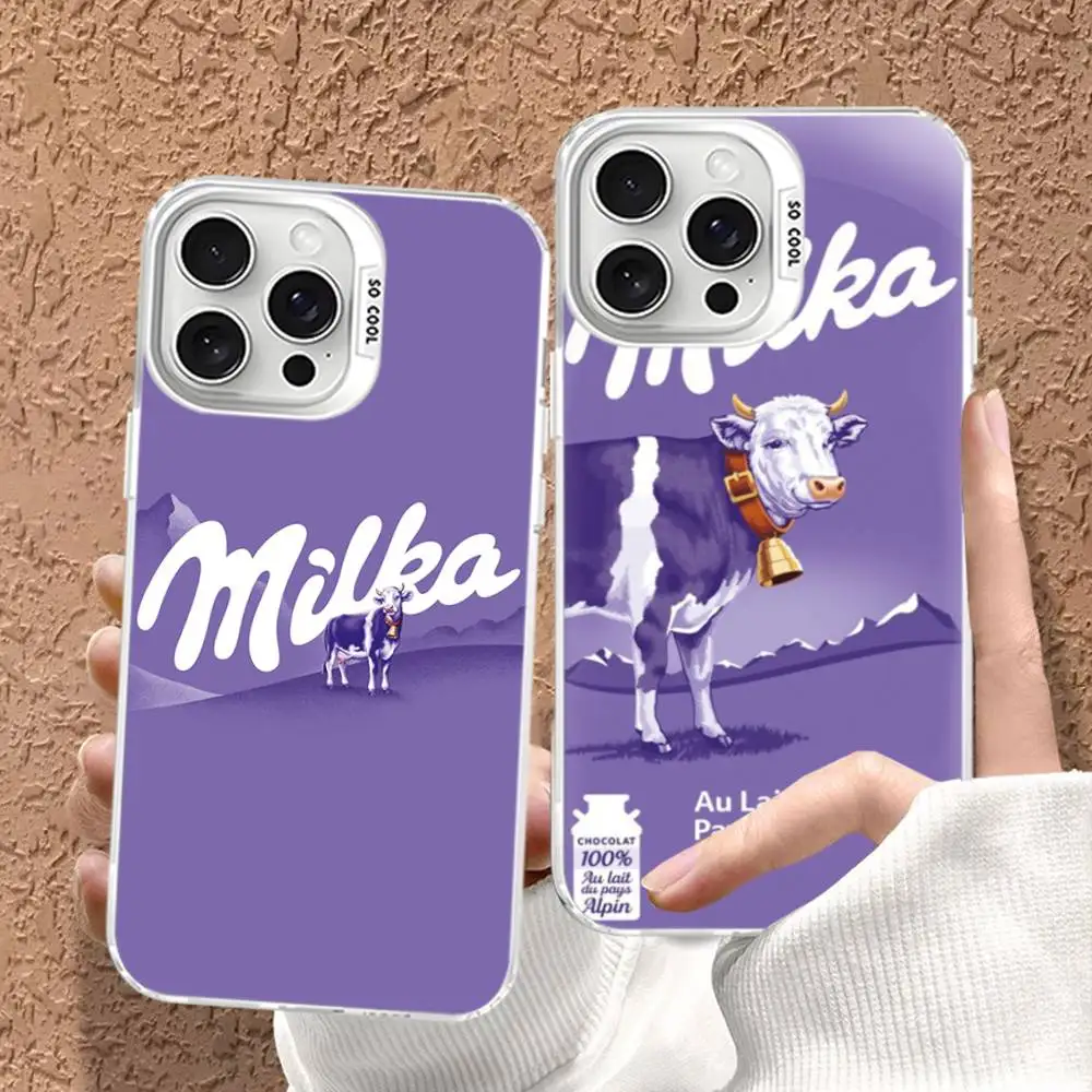 Фото Чехол для телефона M-MilkaS BoxS Chocolate для iPhone 16, 15, 14, 13, 12, 11 Pro Max X XR XSMAX 8 7 Plus, матовая противоударная задняя крышка №2