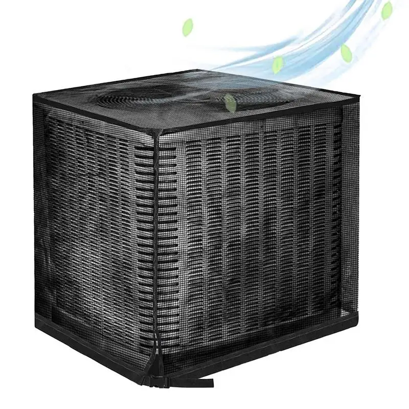 

Air Conditioner Cover AC Protector Leaf Guard Universal Dustproof 3 Sizes Washable Breathable Central AC Cover For Outdoor