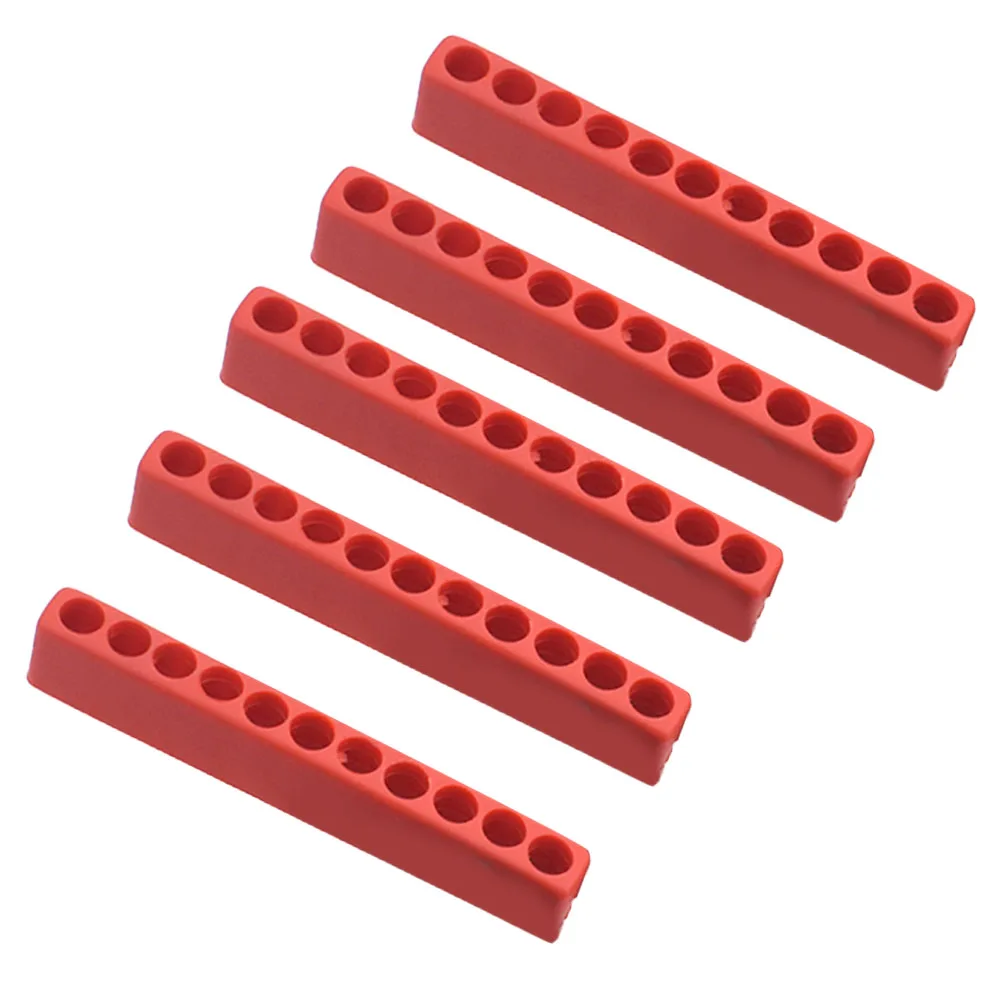 5 шт. держатель бит 11 отверстий 1/4 шестигранный хвостовик отвертка пластиковая