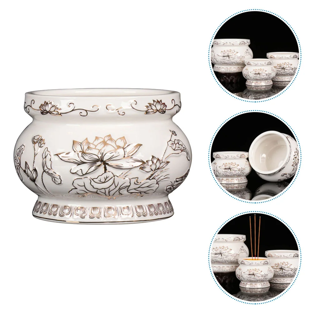 

Burner Holder Cone Stick Ceramic Tower Holders Meditation Yoga Tray Essential Oil