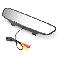 car rearview mirror dvr lcd dual lens driving video recorder rearview dash camera 5inch car electronics accessories