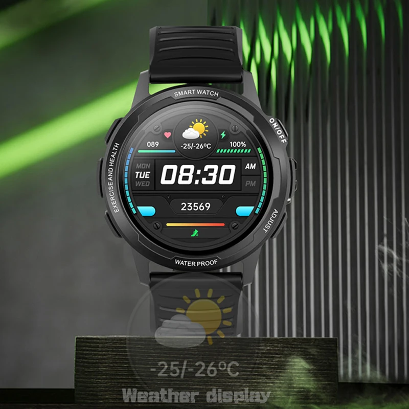 

Clocks 360*360 HD Screen Smart Watch IP68 Waterproof Outdoor Sports Watch Fitness Activity Tracker 2021 Smartwatch For Men Women