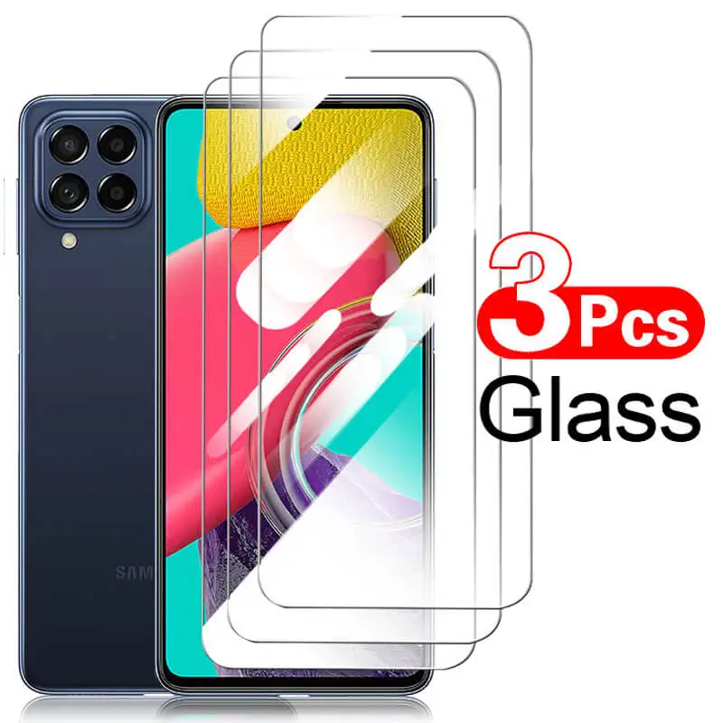 

3Pcs For Samsung M53 Glass For Samsung M23 M33 M52 M51 M31s M53 Protective Glas On The For Samsung 53M M 53 M53 Screen Protector