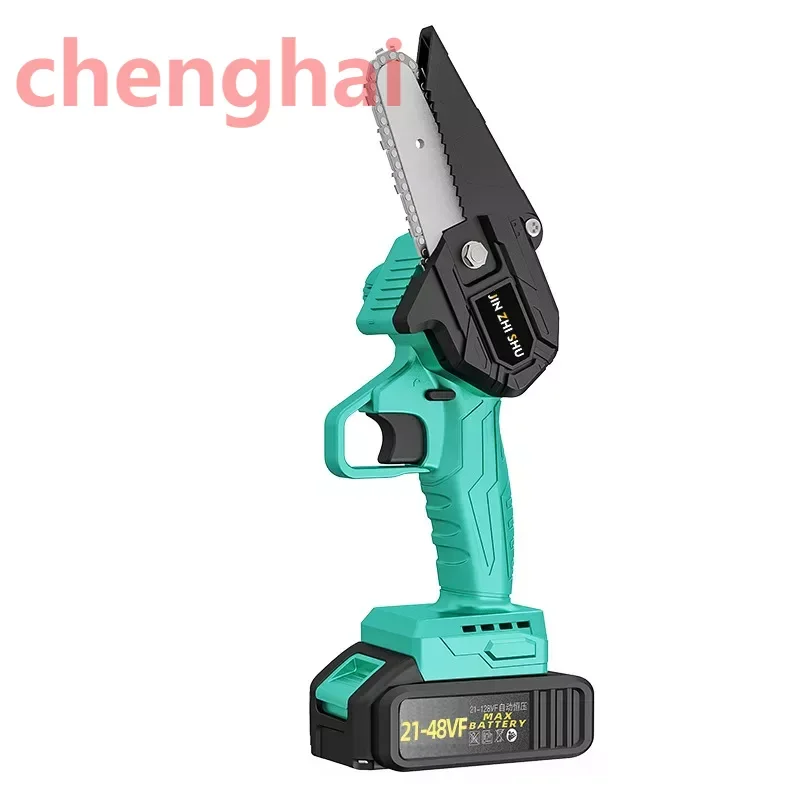 

Factory Supply Outdoor wood cutting tool 4lnch cordless electric Chain Saw Power Saw mini lithium battery chainsaw Professional
