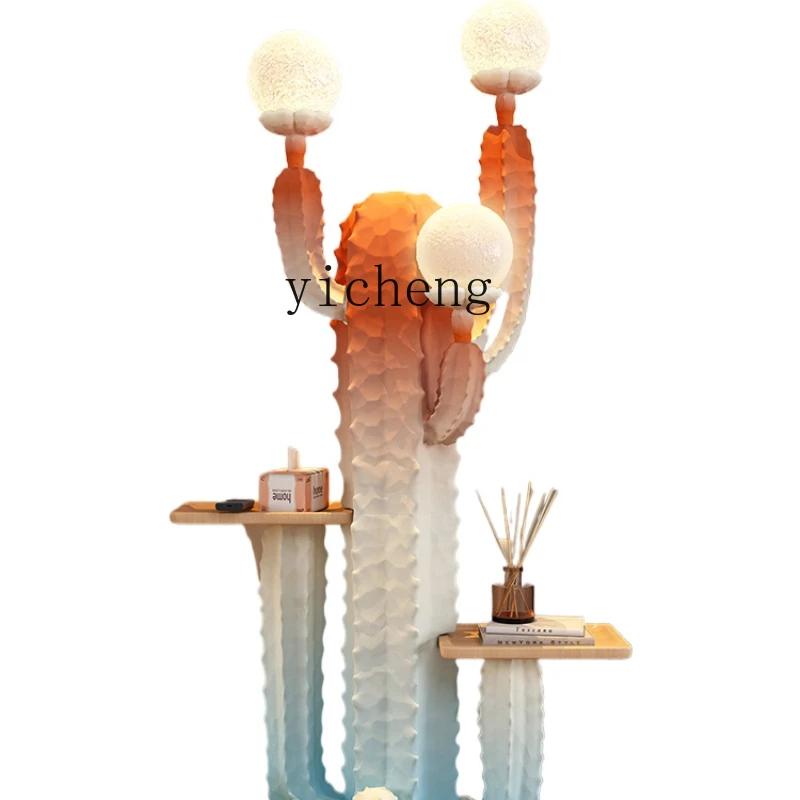 ZK домашние большие напольные украшения в виде кактуса поднос для гостиной входа