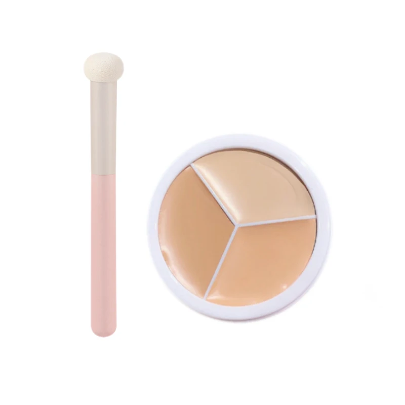 

Палетка консилеров с губкой, 3 цвета