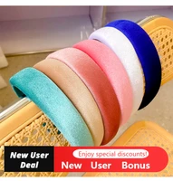 retro top headbands female hair accessories wash face hairbands hairstyle hairpin four seasons multifunction headwear new2022