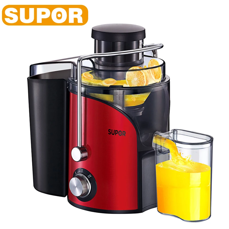 SUPOR Cold-Press Juice Extractor Large Inlet Slow Juicer Kitchen Household Fruit/Vegetable Blender Filter Easy to Clean