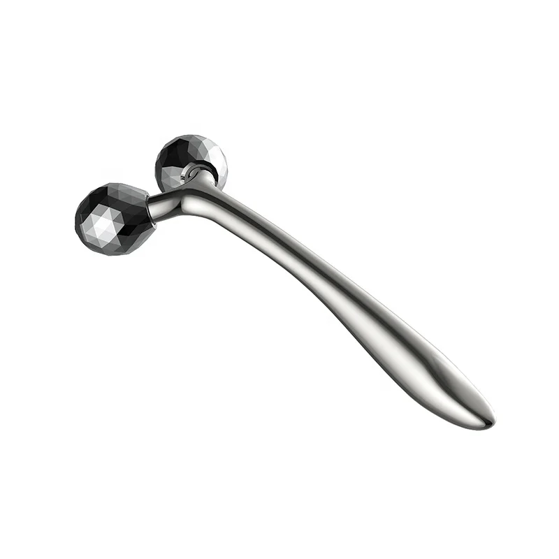 

3D shape roller facial massage 360 degree rotation anti wrinkle chin cheek slim lift up v face 3D facial massager