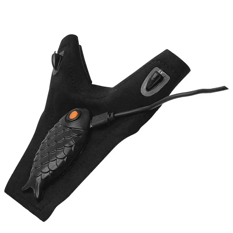 

LED Flashlight Gloves Rechargeable Hands-Free Light Gloves Gift Gadgets Tools For Outdoor Camping Fishing