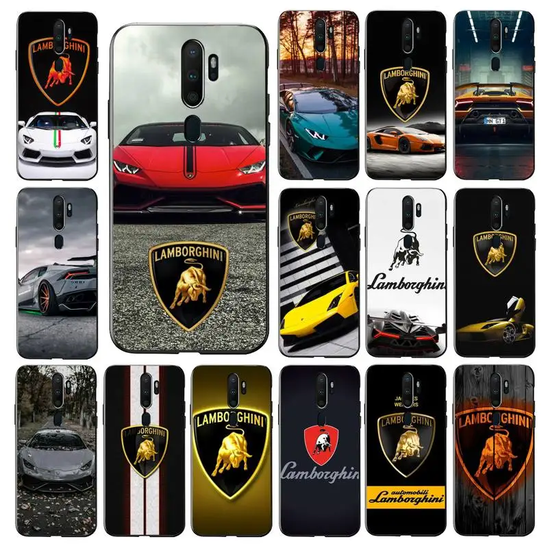 

Sports Car Lamborghini Luxury Phone Case for Vivo Y91C Y11 17 19 17 67 81 Oppo A9 2020 Realme c3