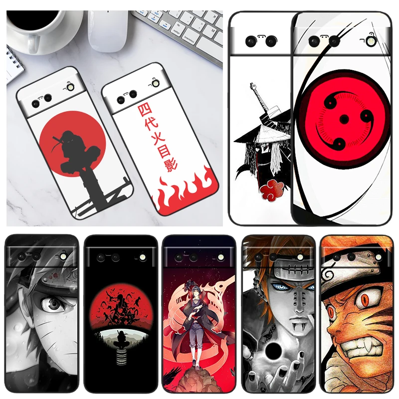 Чехол для телефона с популярным Аниме Наруто Google Pixel 6 Pro 6A 5A 5 4 4A XL |