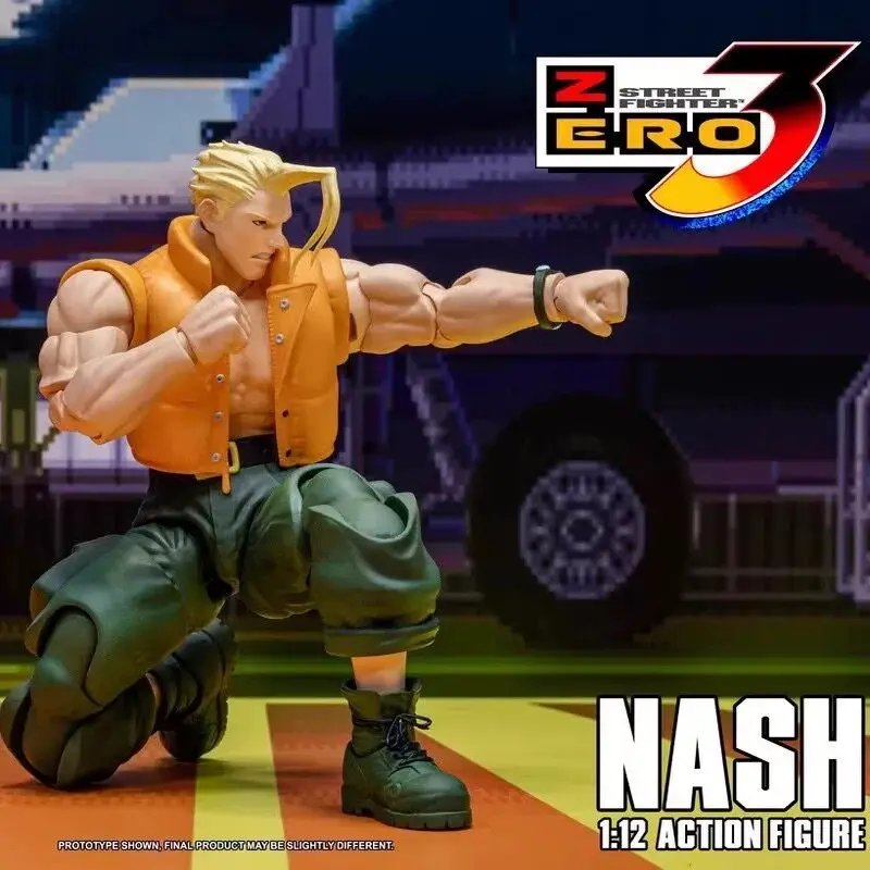 Фото Новинка! Коллекционная фигурка Storm Toys ARENA Street Fighter Zero 3 Alpha Charlie Nash, масштаб 1/12, 6 дюймов, полный комплект. №5