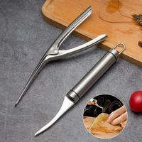 stainless steel shrimp line knife shrimp peeler seafood tools cutter lobster shell remover peel device kitchen tool accessorie