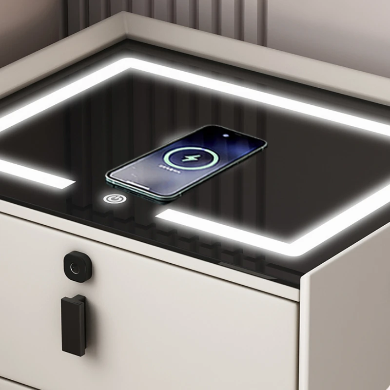 Умные Роскошные тумбочки для гостиной прикроватные современные ночные столики в