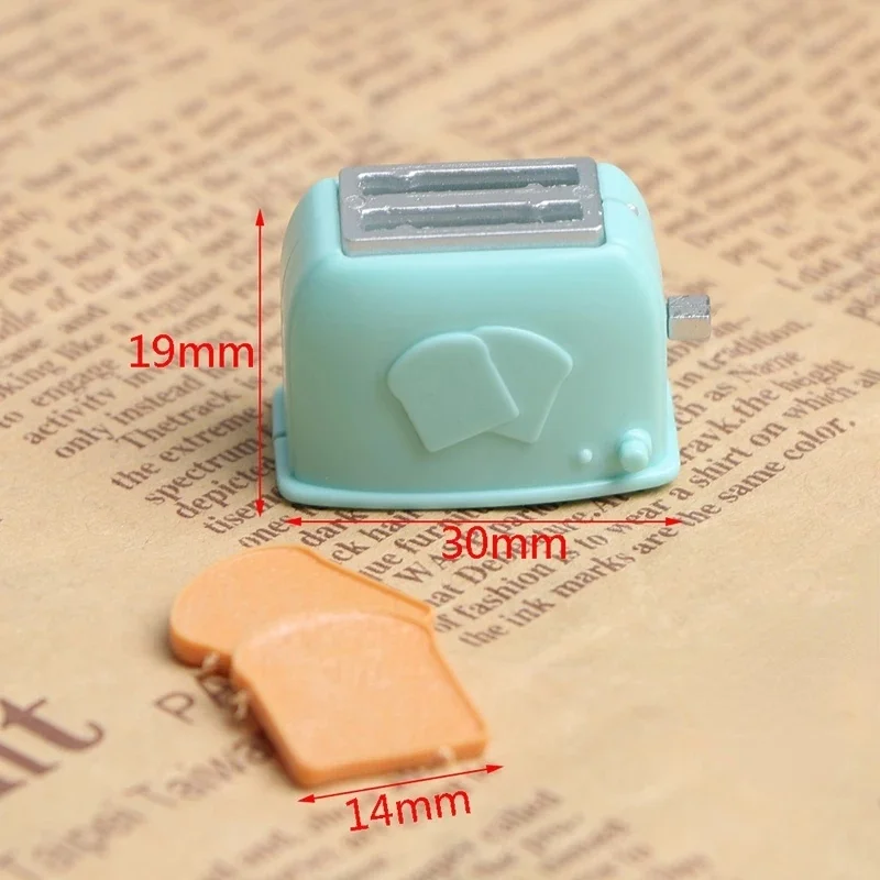 1:12 Doll House Simulation Mini Toaster Model Kitchen Scene Decoration Miniature Toys Baking | Figurines & Miniatures