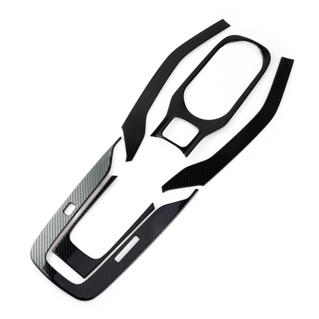 1 комплект ручка переключения передач из углеродного волокна панель держатель