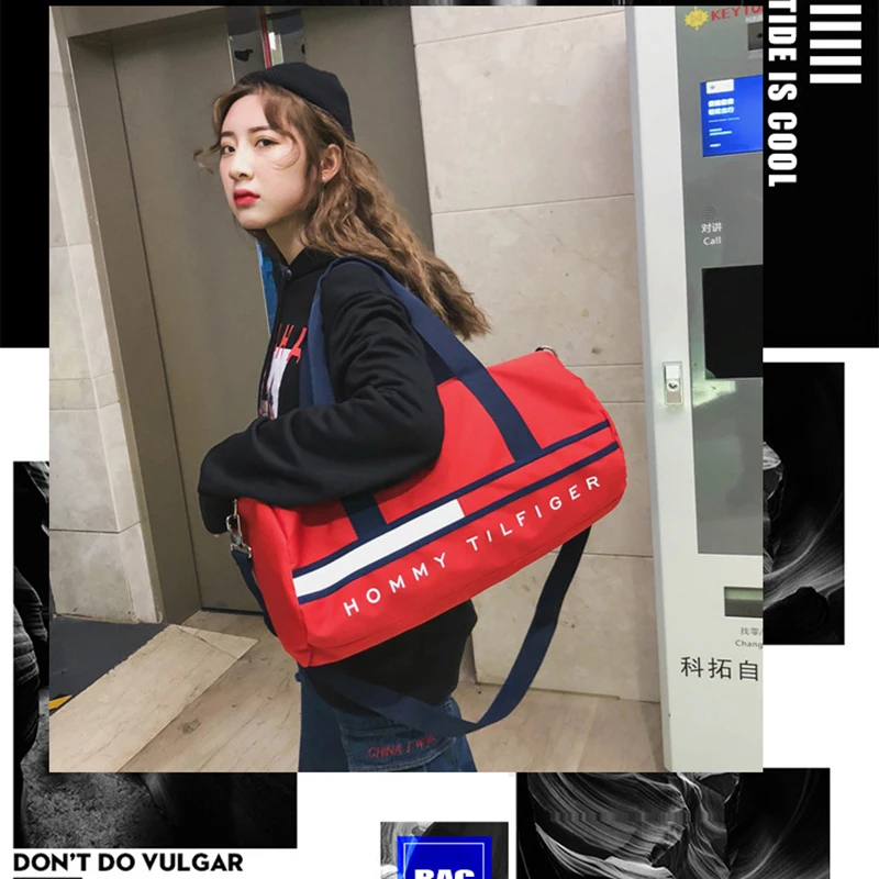 Fitness Bag for Women Travel Duffle Shoes Luggage Duffel Handbags Gym Accessory Weekend Yoga Men'S Shoulder Sports Outdoor Bag