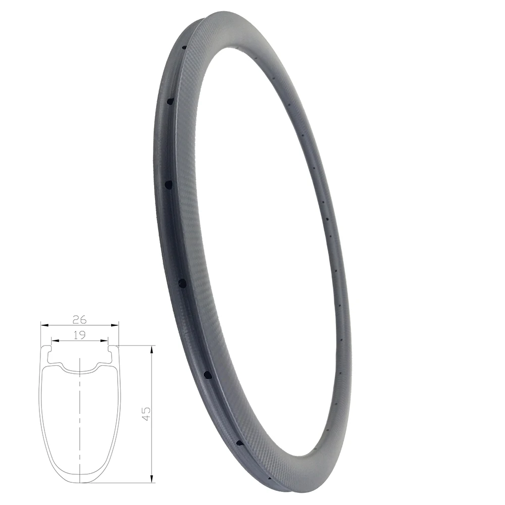 LIENGU Top 400g 700c 45 мм Дорожный диск углеродный обод фотообод 26 ширина 19 внутренний