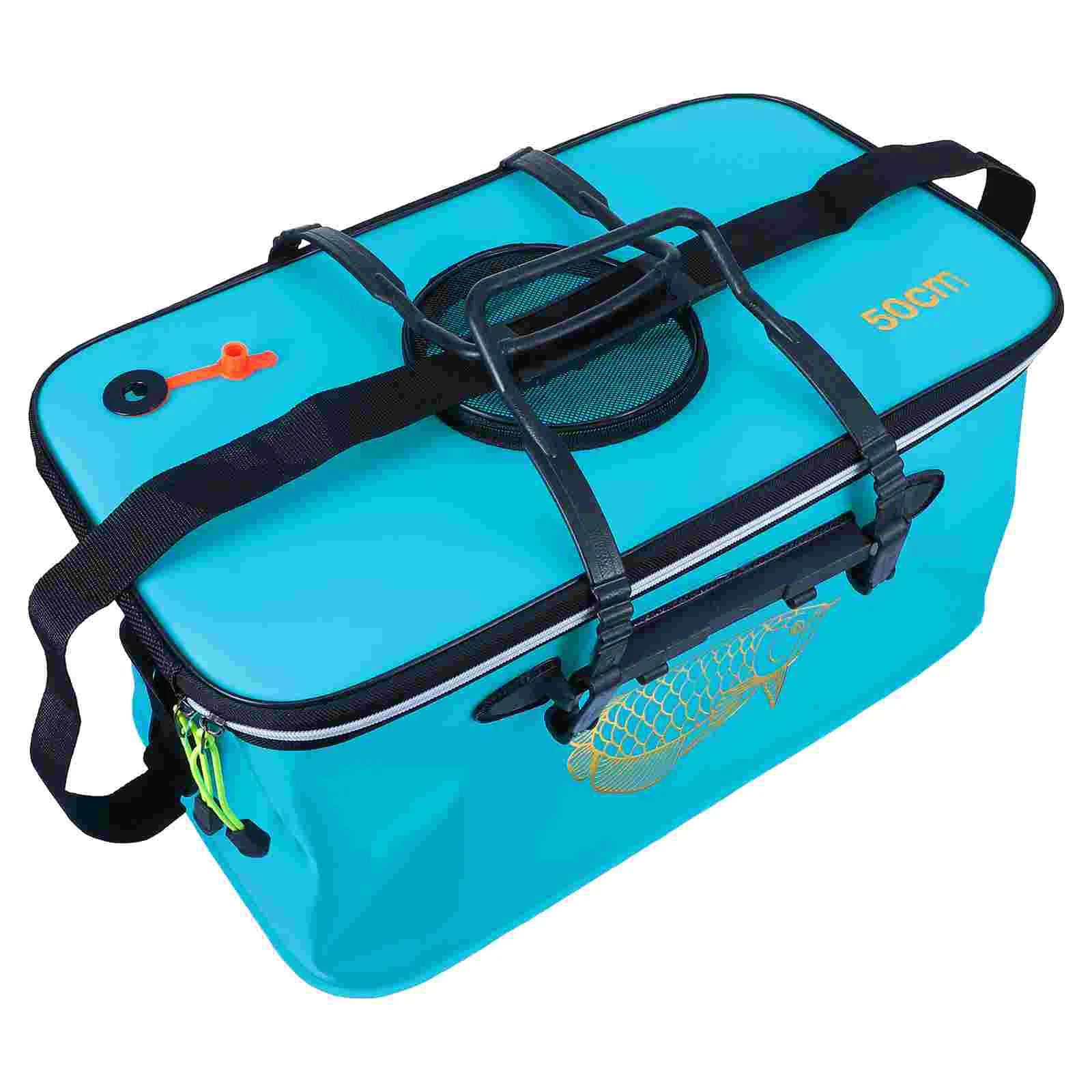 

Container Wash Basin Zipper Bucket Thickened Waterproof Foldable Folding Camping Portable