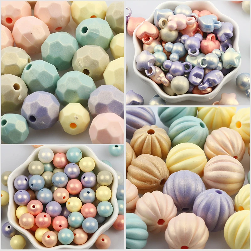 

Разноцветные Подвески в виде шариков, бусины россыпью для изготовления ювелирных изделий «сделай сам», цепочка для ключей, ожерелье, брасле...