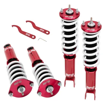 24 Damping Levels Street Coilovers Suspension For Nissan 300ZX Z32 3.0l V6 VG30DE RWD 1990-1996