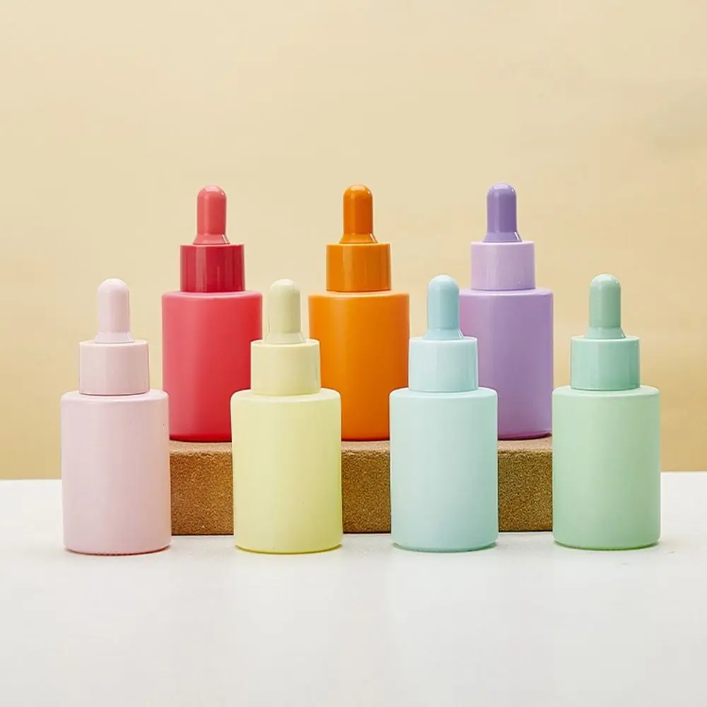 Цветная бутылка эфирного масла макарон матовая многоразовая маслом Attar