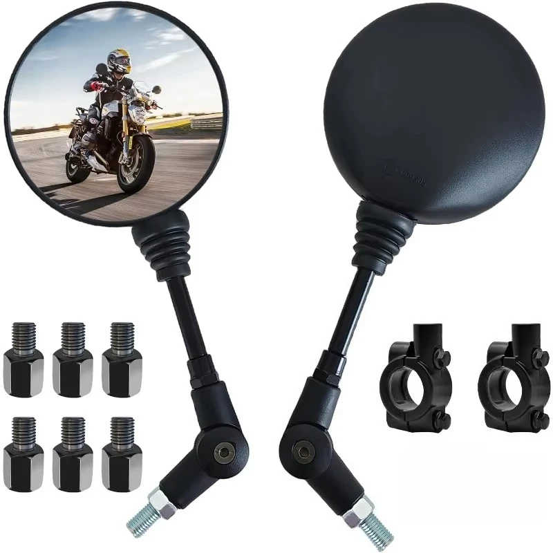 

Пара Складных Круглых Боковых Зеркал Для Велосипедов, Скутеров KTM
