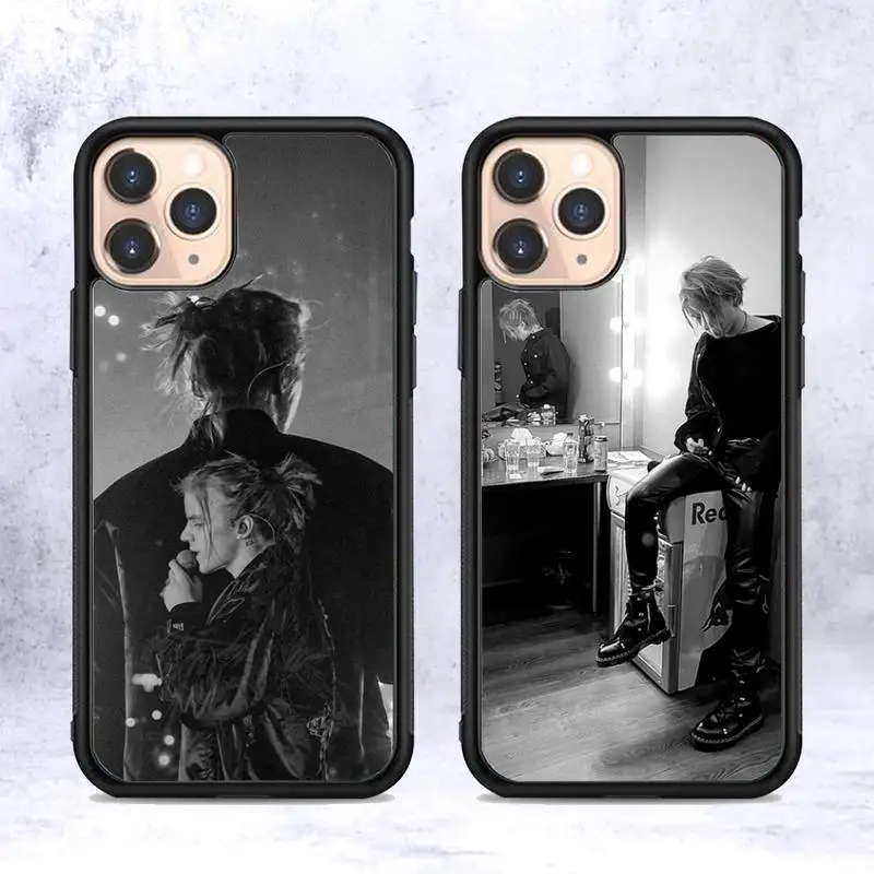

RuiCaiCa Rapper Pharaoh Phone Case Silicone PC+TPU Case for iPhone 11 12 13 Pro Max 8 7 6 Plus X SE XR Hard Fundas