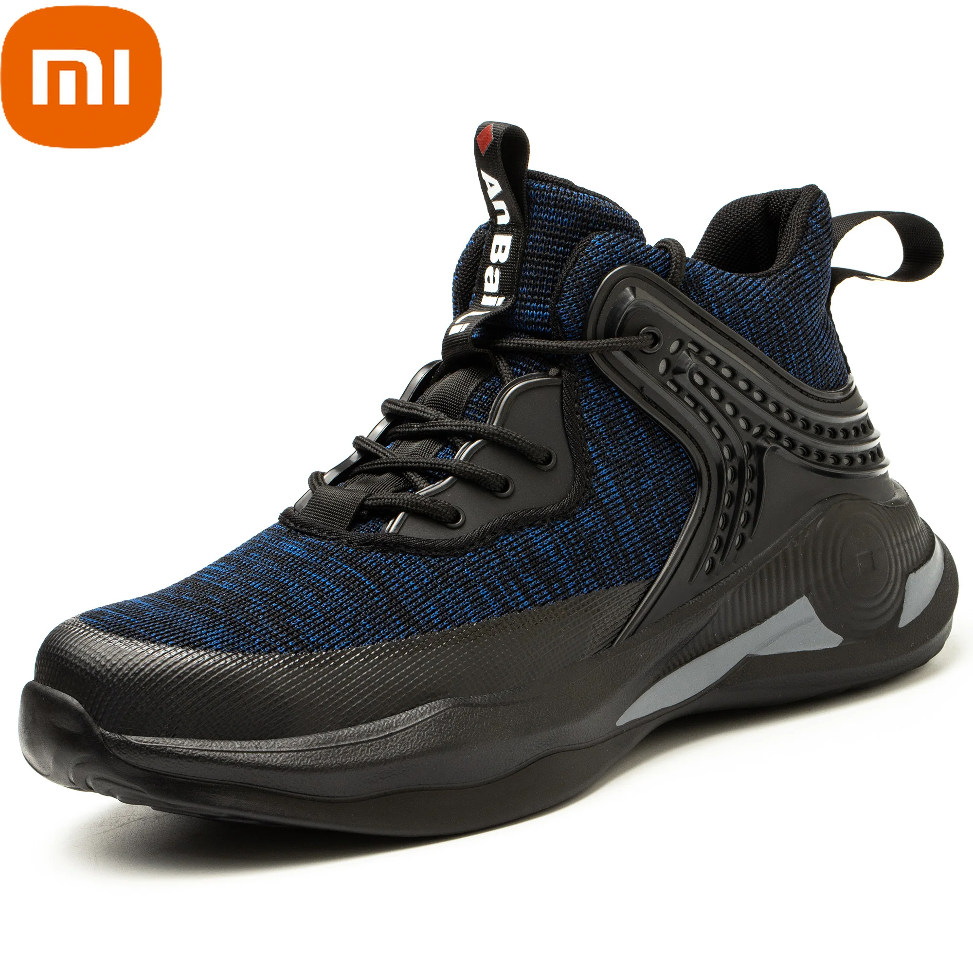 

Xiaomi Spring And Autumn Middle Cut Men's Steel Toe Puncture-Resistant Lightweight Breathable Work Protective Safety Shoes