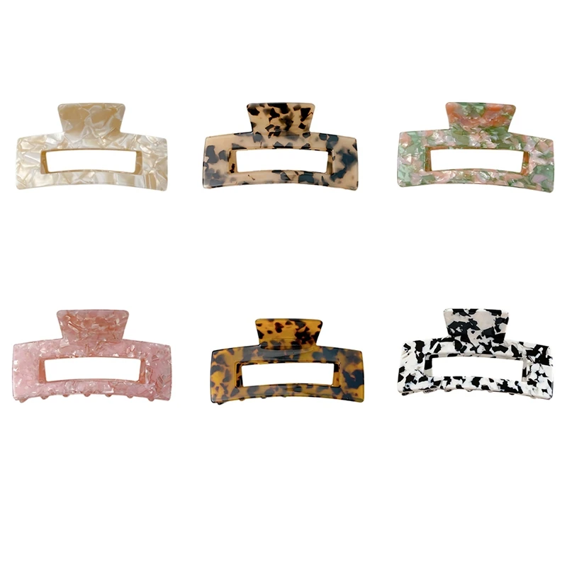 

1 шт., заколка для волос с мраморной текстурой