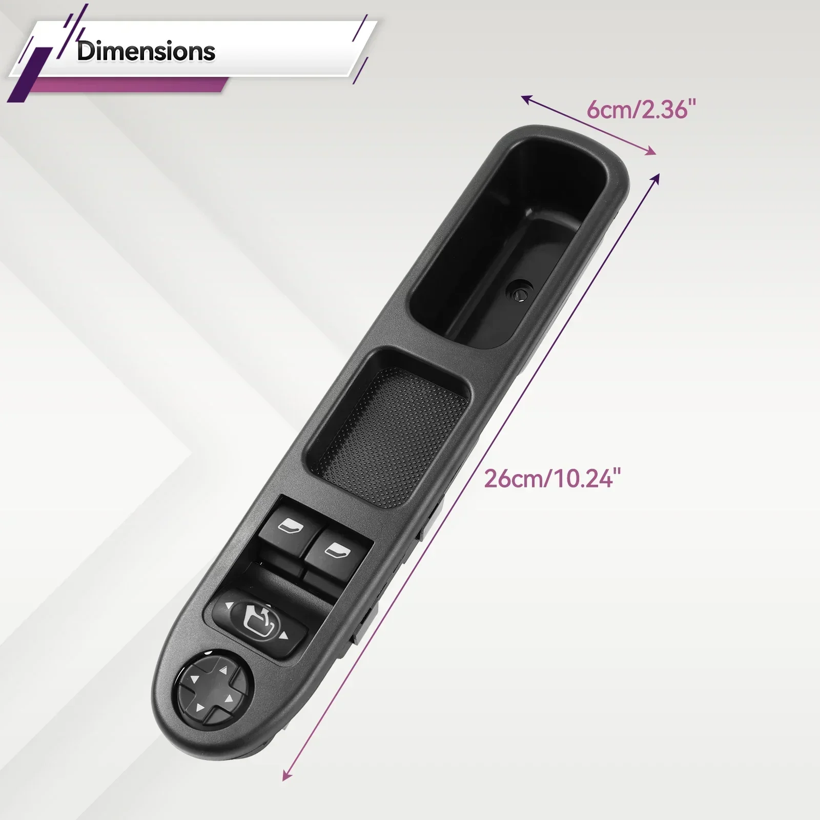 Автомобильный электрический главный переключатель стеклоподъемника регулятор