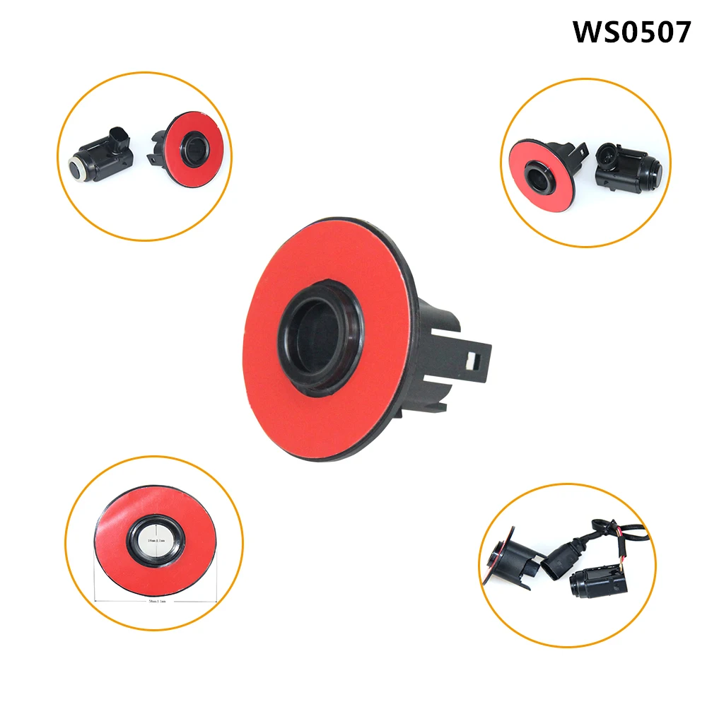 

3D0919486B Holder PDC Parking Sensor For Astra Corsa Vectra Insignia Opel Zafira Cadillac Golf Jetta Touareg Touran Phaeton Saab