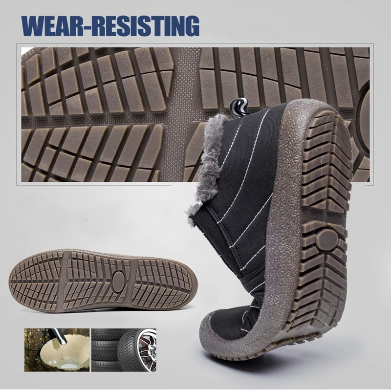 Outdoor Sport Super Warm Winter Sneakers For Men 2022 Waterproof Man Hiking Winter Shoes Leather Hunting Tourism Mountain Shoes