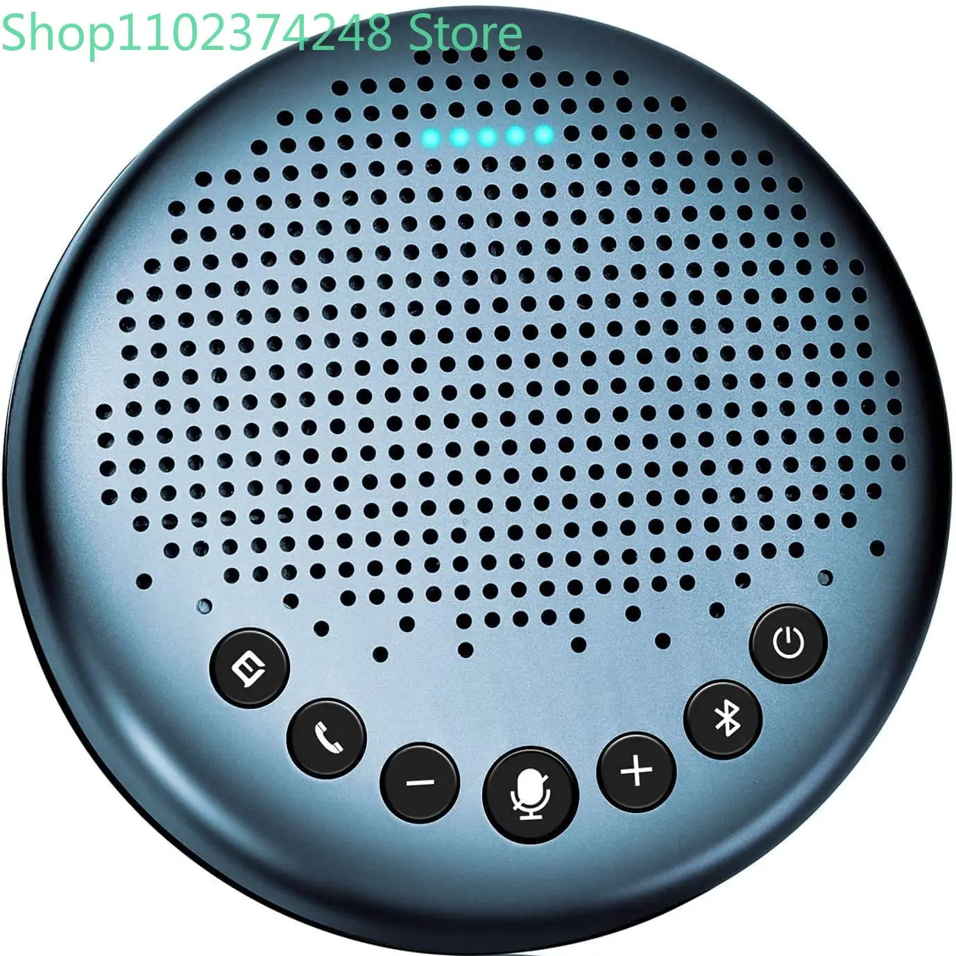 

Bluetooth динамик EMEET Luna Lite, компьютерные колонки с микрофоном, микрофон для конференц-связи для 8 человек, Skype для бизнеса
