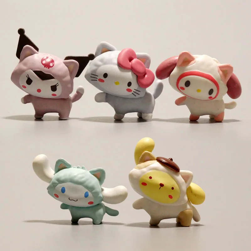 

5 шт., кавайные игрушки в виде корикоричника, 3-4 см