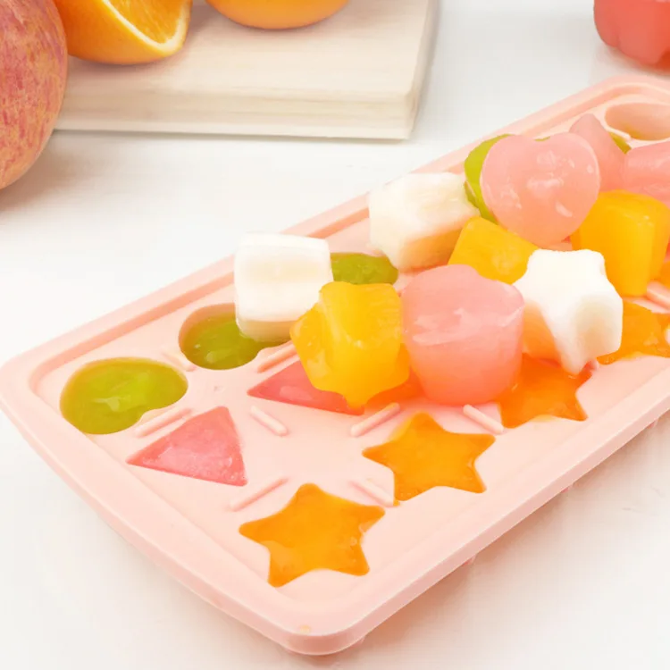 

21 креативный Силиконовый поднос для льда, форма «сделай сам» для маленьких кубиков льда, форма для домашних шоколадных конфет, льдогенерато...