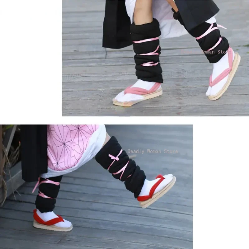 Кимоно-шлепанцы для косплея Kamado tanjir Tokitou Nezuko Agatsuma Zenitsu Kanroji Mitsuri Muichirou Schoenen