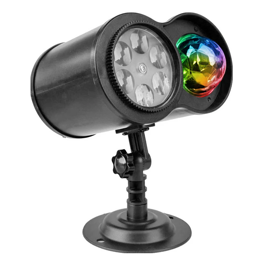 

Водонепроницаемые рождественские лампы IP65 с дистанционным управлением на новый год Рождество двойная трубка светодиодные лампы проектор ...