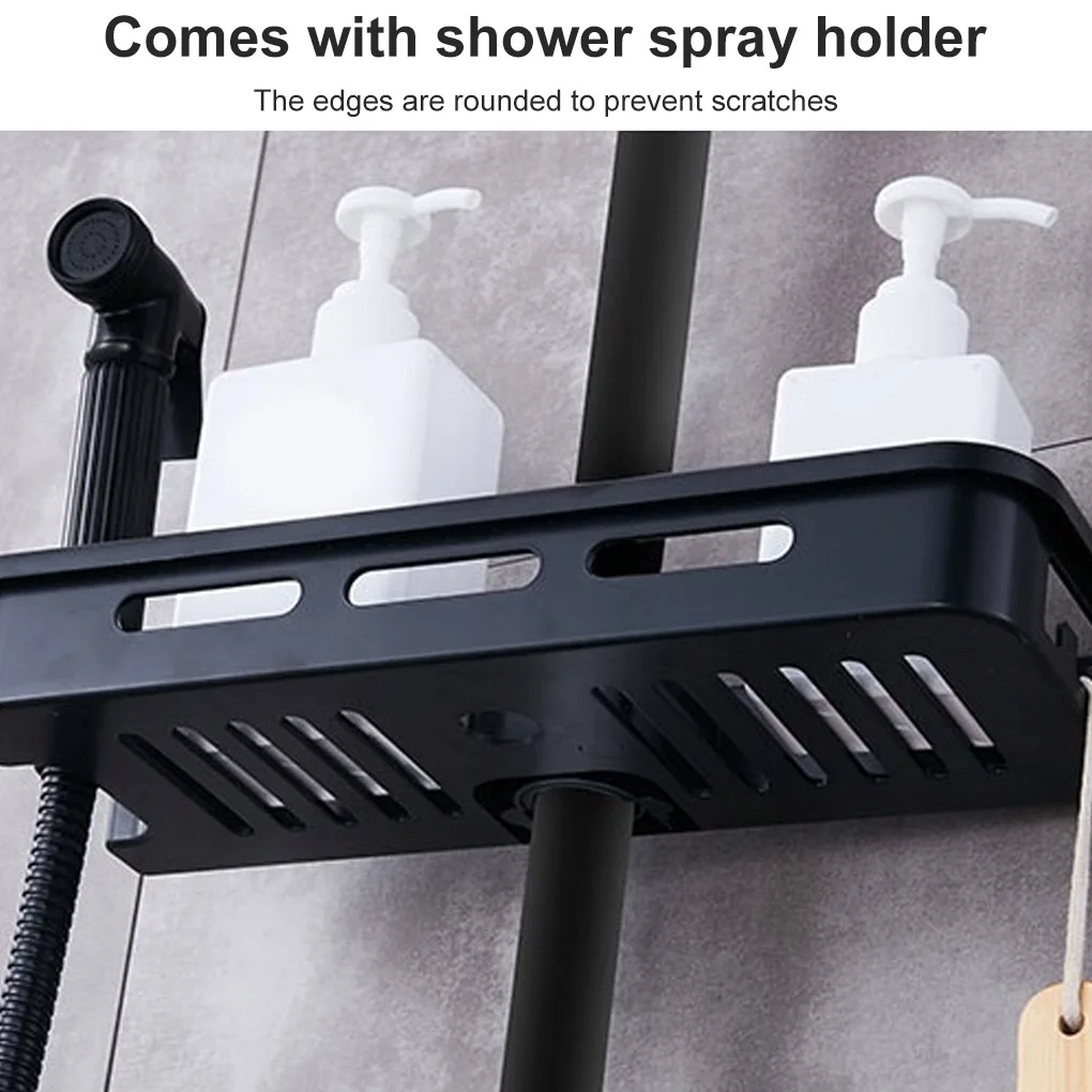 1 шт. регулируемый держатель для душевой лейки шампуня мыла