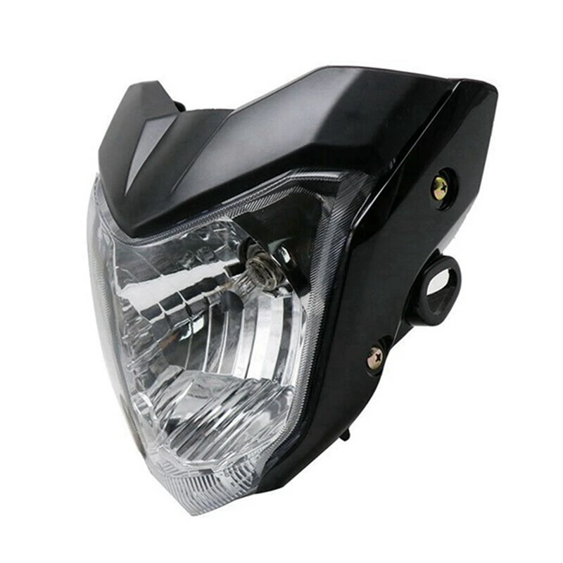 

Motorcycle Headlight Head Light Lamp with Bulb Bracket Assembly for Yamaha FZ16 YS150 FZER150 FZER 150 FZ 16 Amber