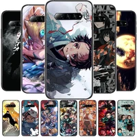 anime demon slayer blade phone case for xiaomi redmi black shark 4 pro 2 3 3s cases helo black cover silicone back prett mini c